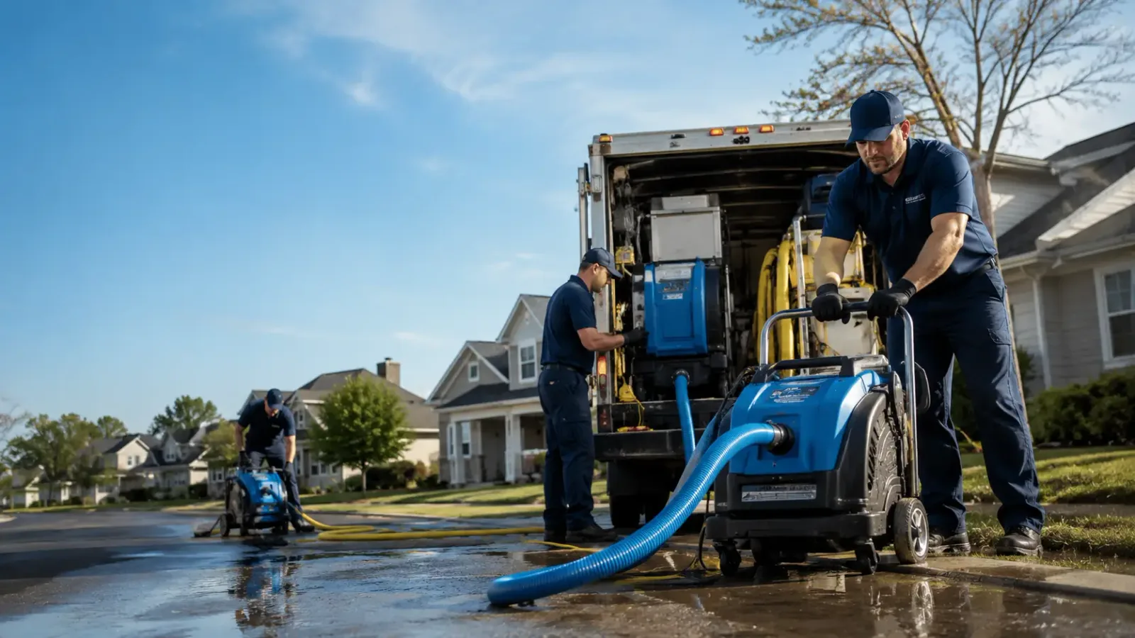 Flood Damage Cleanup in Luna Pier, MI